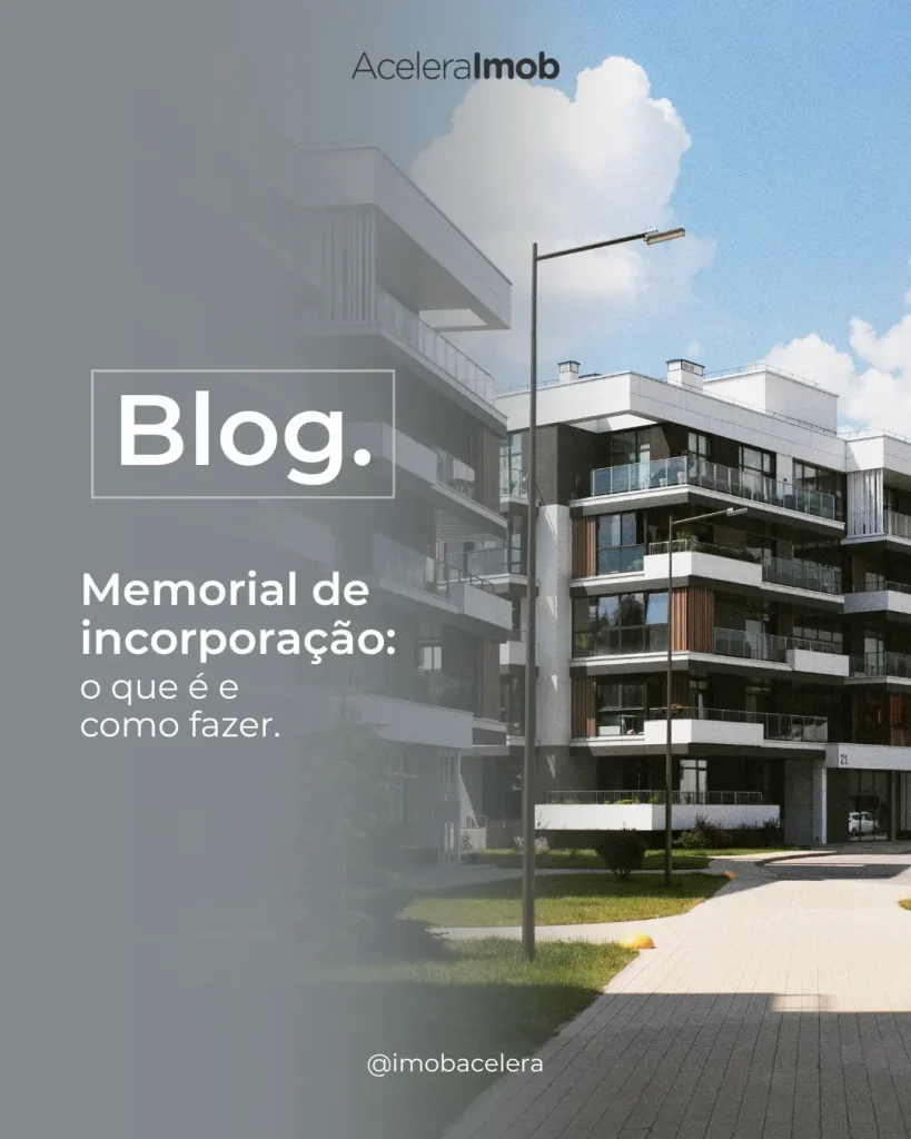 memorial de incorporação